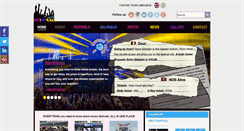 Desktop Screenshot of festivalholics.com